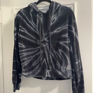 Alice + Olivia Tie Dye Cotton Hoodie large
